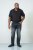 D555 Benson Tapered Fit Stretch Jeans Stonewash - Džínsy & nohavice - Džínsy a Nohavice - W40-W70