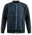 D555 Dereham 1 Pletený Kardigán So Zipsom A Podšívkou Tmavomodrý - Mikiny & mikiny bez kapucne - Mikiny & Mikiny s Kapucňou 2XL-12XL
