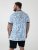 D555 Shoreham AO Tričko s Potlačou Venice Beach Modrá - Tričká - Nadrozmerné tričká - 2XL-14XL