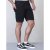 D555 Jude Stretch Denim Shorts Black - Šortky - Šortky W40-W60