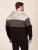 D555 Fitzgerald Zip Through Hoody With Cut & Sew Panels Čierna - Mikiny & mikiny bez kapucne - Mikiny & Mikiny s Kapucňou 2XL-12XL