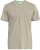 D555 Signature V-neck T-shirt Khaki - Tričká - Nadrozmerné tričká - 2XL-14XL