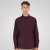 Double Outfitters GS-5225 Oxfordská košeľa Vínová - Košele - Košele 2XL-10XL