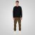 Double Outfitters MTOP-1141 Mikina Čierna - Mikiny & mikiny bez kapucne - Mikiny & Mikiny s Kapucňou 2XL-12XL