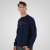Double Outfitters MTOP-1151 Mikina Námornícka modrá - Mikiny & mikiny bez kapucne - Mikiny & Mikiny s Kapucňou 2XL-12XL