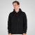 Double Outfitters MTOP-1160 Mikina s kapucňou na zips Čierna - Mikiny & mikiny bez kapucne - Mikiny & Mikiny s Kapucňou 2XL-12XL