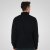 Double Outfitters MTOP-1163 Mikina s krátkym zipsom Čierna - Mikiny & mikiny bez kapucne - Mikiny & Mikiny s Kapucňou 2XL-12XL