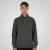 Double Outfitters MTOP-1163 Mikina s krátkym zipsom Khaki - Mikiny & mikiny bez kapucne - Mikiny & Mikiny s Kapucňou 2XL-12XL