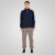 Double Outfitters MTOP-1163 Mikina s krátkym zipsom Námornícka modrá - Mikiny & mikiny bez kapucne - Mikiny & Mikiny s Kapucňou 2XL-12XL