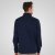 Double Outfitters MTOP-1163 Mikina s krátkym zipsom Námornícka modrá - Mikiny & mikiny bez kapucne - Mikiny & Mikiny s Kapucňou 2XL-12XL