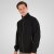 Double Outfitters SEL-1168 Mikina na zips Čierna - Mikiny & mikiny bez kapucne - Mikiny & Mikiny s Kapucňou 2XL-12XL