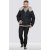D555 Hudson Hooded Puffer Jacket Navy - Bundy - Bundy Nadmerné Veľkosti 2XL-8XL
