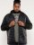 D555 Thorpe Hooded Quilted Jacket With Fleece Sleeves And Removable Fleece Hood - Bundy - Bundy Nadmerné Veľkosti 2XL-8XL