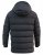 D555 Grove Quilted Parka Jacket Black - Bundy - Bundy Nadmerné Veľkosti 2XL-8XL
