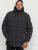 D555 Grove Quilted Parka Jacket Black - Bundy - Bundy Nadmerné Veľkosti 2XL-8XL