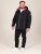 D555 Jamie Soft Shell Detachable Hood Padded Jacket Čierna - Bundy - Bundy Nadmerné Veľkosti 2XL-8XL