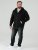 D555 Cantor Hoodie Black - Mikiny & mikiny bez kapucne - Mikiny & Mikiny s Kapucňou 2XL-12XL
