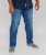 D555 Taurus Fit Stretch Jeans With Sandblasting - Džínsy & nohavice - Džínsy a Nohavice - W40-W70