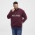 North Latitude Half Zip Mikina Vínová - Mikiny & mikiny bez kapucne - Mikiny & Mikiny s Kapucňou 2XL-12XL