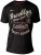 D555 NEAL Brooklyn Crew Neck T-Shirt Black - Tričká - Nadrozmerné tričká - 2XL-14XL