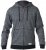 D555 Romney Full Zipper Hoodie Charcoal - Mikiny & mikiny bez kapucne - Mikiny & Mikiny s Kapucňou 2XL-12XL
