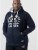 D555 Upton Hoodie Navy - Mikiny & mikiny bez kapucne - Mikiny & Mikiny s Kapucňou 2XL-12XL