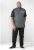 D555 Nelson Stretch Tapered Cargo Pants Black - Džínsy & nohavice - Džínsy a Nohavice - W40-W70