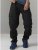 D555 Nelson Stretch Tapered Cargo Pants Black - Džínsy & nohavice - Džínsy a Nohavice - W40-W70