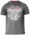 D555 Bradley T-shirt Charcoal - Tričká - Nadrozmerné tričká - 2XL-14XL