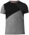 D555 Authentic T-shirt Grey - Tričká - Nadrozmerné tričká - 2XL-14XL