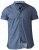 D555 Limburg Short Sleeve Shirt Blue - Košele - Košele 2XL-10XL