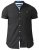 D555 Dwight Short Sleeve Shirt Black - Košele - Košele 2XL-10XL