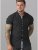D555 Dwight Short Sleeve Shirt Black - Košele - Košele 2XL-10XL