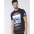 D555 Ethan T-shirt Black - Tričká - Nadrozmerné tričká - 2XL-14XL
