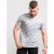 D555 Dario T-shirt Grey - Tričká - Nadrozmerné tričká - 2XL-14XL