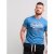 D555 Shelton T-shirt Blue - Tričká - Nadrozmerné tričká - 2XL-14XL