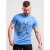 D555 Monty T-shirt Blue - Tričká - Nadrozmerné tričká - 2XL-14XL