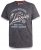 D555 Albury Black Double Layer Printed T-Shirt - Tričká - Nadrozmerné tričká - 2XL-14XL