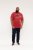 D555 Brisbane Santa Monica Route 66 Printed T-Shirt Red - Tričká - Nadrozmerné tričká - 2XL-14XL