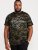 D555 Sullivan Ao Camo T-Shirt With Chest Print - Tričká - Nadrozmerné tričká - 2XL-14XL