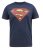 D555 Scampton Official Superman Printed T-Shirt Navy - Tričká - Nadrozmerné tričká - 2XL-14XL