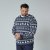 North Latitude 63144 Fjell Reindeer Knit Námornícka modrá - Mikiny & mikiny bez kapucne - Mikiny & Mikiny s Kapucňou 2XL-12XL