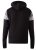 D555 Kipling Full Zip Hoodie Black - Mikiny & Mikiny bez kapucne - Mikiny & Mikiny s Kapucňou 2XL-12XL
