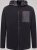 D555 Damien Micro Fleece Zip Through Hoody Čierna/Sivá - Mikiny & mikiny bez kapucne - Mikiny & Mikiny s Kapucňou 2XL-12XL