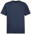 JP1880 702415 Tričko s véčkovým výstrihom Stredne modrá melír - Tričká - Nadrozmerné tričká - 2XL-14XL