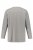 JP1880 702555 Tričko Henley s dlhým rukávom Sivá melír - Tričká - Nadrozmerné tričká - 2XL-14XL