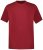 JP1880 702558 Tričko s okrúhlym výstrihom Tmavočervená - Tričká - Nadrozmerné tričká - 2XL-14XL