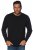 JP1880 702559 Tričko s dlhým rukávom Čierna - Tričká - Nadrozmerné tričká - 2XL-14XL