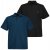 JP1880 704317 Polokošeľa 2 kusy Stredne modrá - Polokošele - Polokošele 2XL-8XL