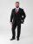 D555 Ted 4 Way Stretch Tailored Suit Jacket Čierna - Obleky - Obleky 2XL-8XL